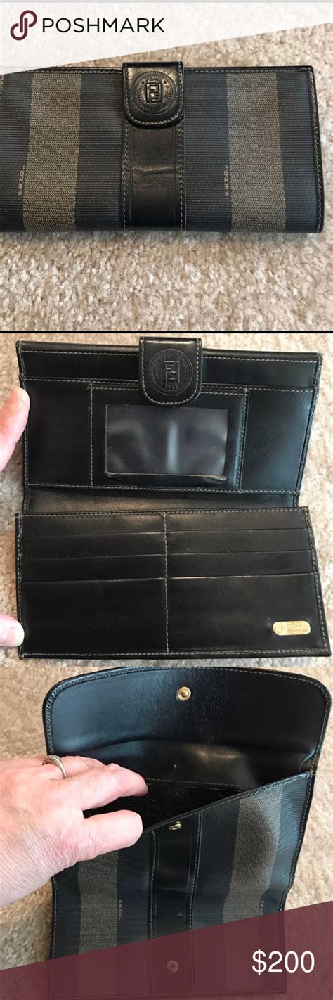 fendi wallet blue|fendi wallet vintage.